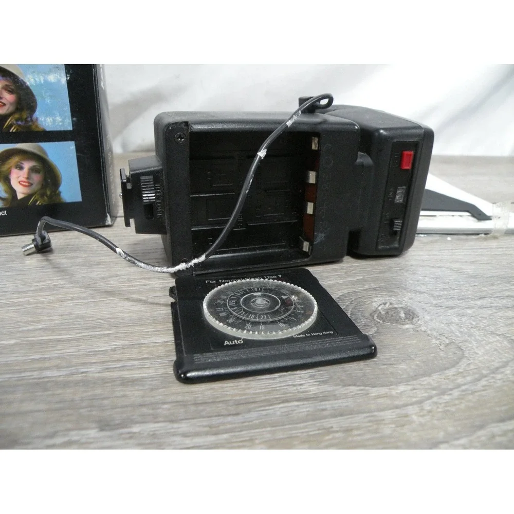 JCPenney Professional Automatic Thyristor Bounce Strobe Flash w/ Box Manual